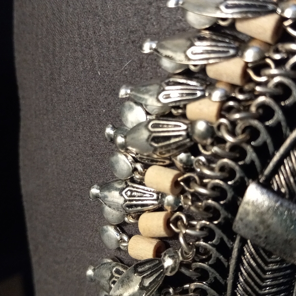 American Eagle Choaker Tribal Chandelier Style Neckless - Picture 7 of 9